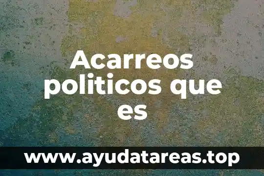 Que es el principio de irrenunciablidad de los trabajadores 5 Acarreos politicos que es