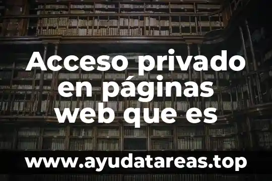 Que es capturar color en paginas web completas 3 Acceso privado en páginas web que es