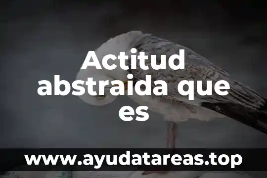 Que es un planeta enano definicion 8 Actitud abstraida que es