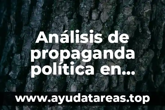Que es analisis fisico quimico de suelo tesis 5 Análisis de propaganda política en medios digitales que es