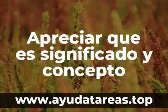 Estructura financiera su significado y que es 8 Apreciar que es significado y concepto