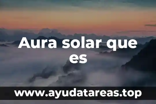 Que es un purificador de agua solar y como funciona 4 Aura solar que es