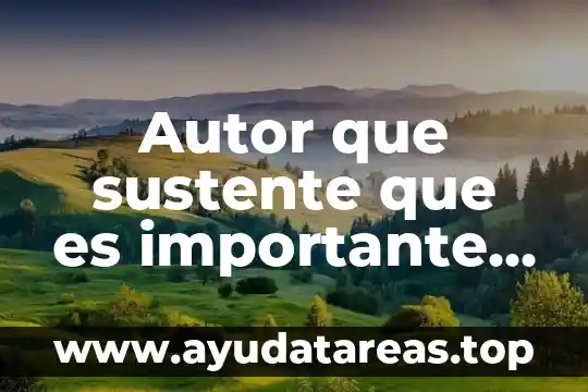 Por que es importante el número de oro 6 Autor que sustente que es importante tomas la siesta