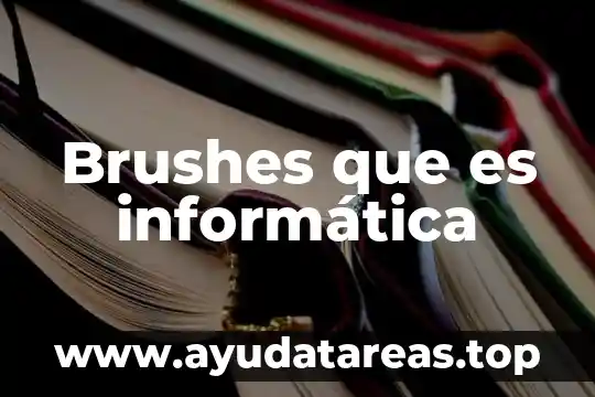Que significa o que es un arbitracion en informatica 4 Brushes que es informática