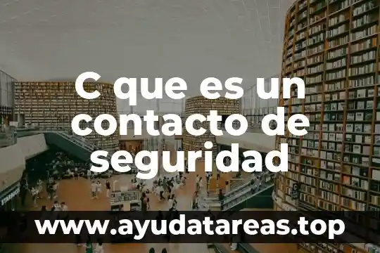 Qué es el agua para lentes de contacto 3 C que es un contacto de seguridad