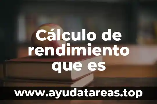 Que es el mercado de dinero por internet 3 Cálculo de rendimiento que es