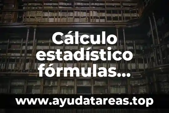 Que es el movimiento rectilineo uniforme y sus formulas 3 Cálculo estadístico fórmulas hipervinculo que es