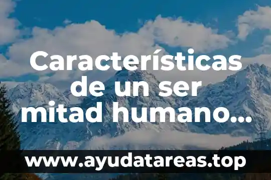 Características de un ser mitad humano mitad tiburón