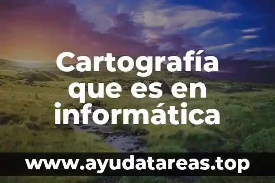 Que significa o que es un logout en informatica 5 Cartografía que es en informática