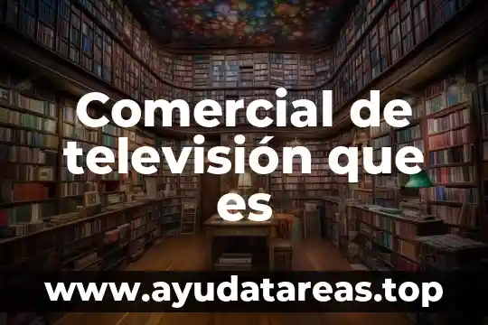Rafael perez miranda que es el nombre comercial 3 Comercial de televisión que es