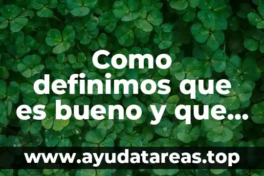 Qué es bueno para la tos con flema para bebés 4 Como definimos que es bueno y que es malo