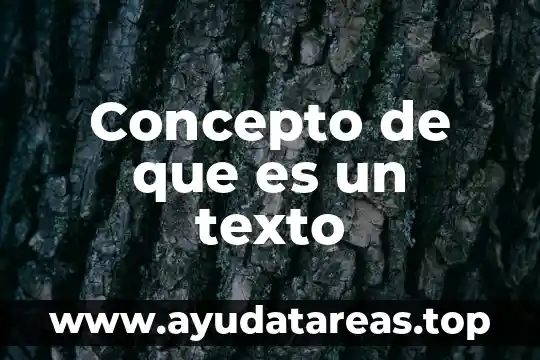 Que es concepto de estereotipo 8 Concepto de que es un texto