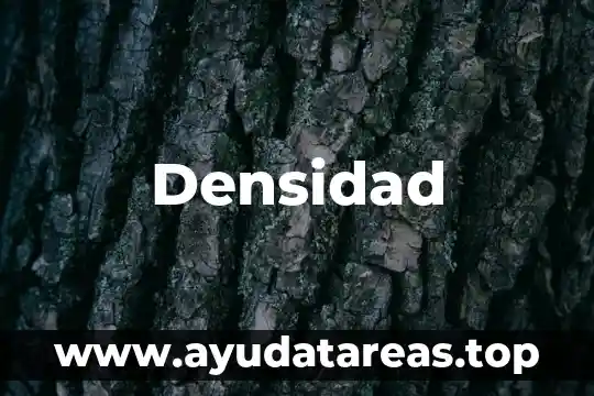 Densidad