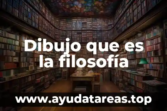 Que es poster dibujo 3 Dibujo que es la filosofía