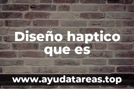 Que es el principio de legalidad administrativa 4 Diseño haptico que es