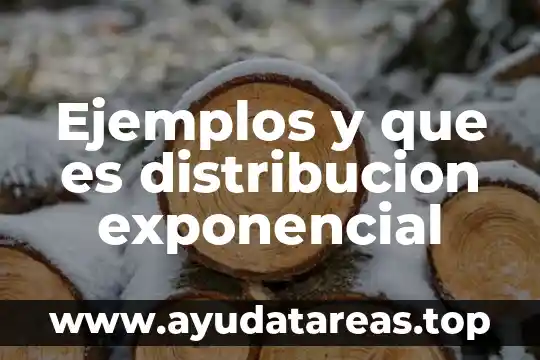 Número de mes que es septiembre 5 Ejemplos y que es distribucion exponencial