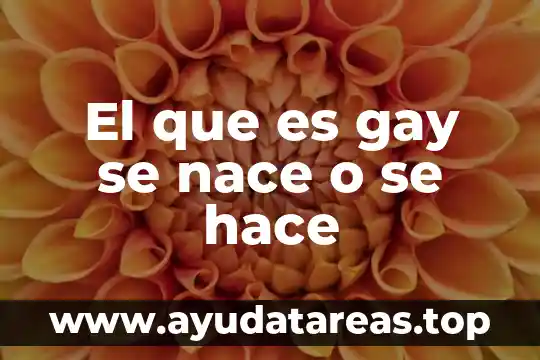 Xxx porno la maestra enseña que es ser gay 4 El que es gay se nace o se hace