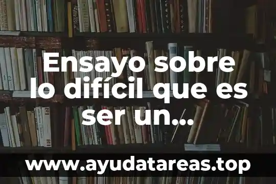 Qué es más difícil estudiar enfermería o psicología 3 Ensayo sobre lo difícil que es ser un emprendedor