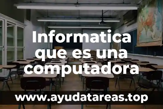 Que es el color verdadero en informatica 4 Informatica que es una computadora