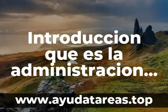 Qué es traslao significado 8 Introduccion que es la administracion publica