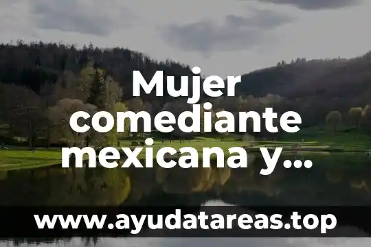 Que es ser una mujer pervertida 4 Mujer comediante mexicana y que es fan de sebastian rulli