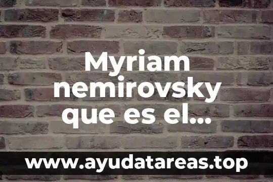 Que es un numero negativo significado 7 Myriam nemirovsky que es el numero