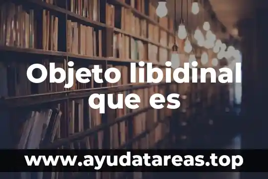 Que es un objeto fetiche 7 Objeto libidinal que es