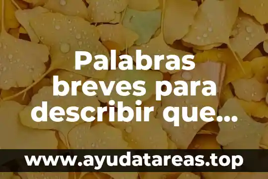 Palabras breves para describir que es fitotecnia