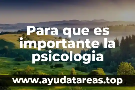 Qué es la comunicación psicología 3 Para que es importante la psicologia