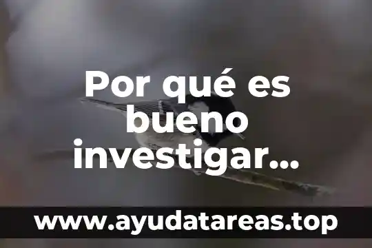 Por qué es bueno investigar sobre el suicidio