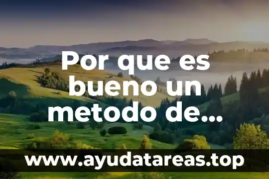 Por que es bueno un metodo de reflexion en pregunts