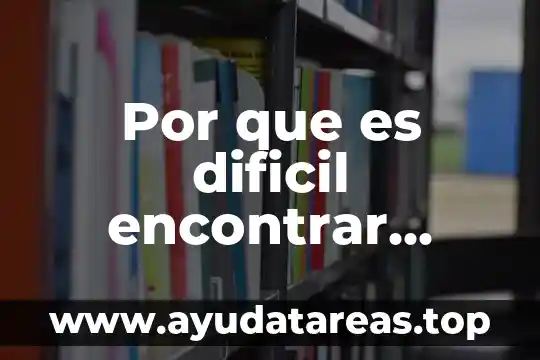 Por que es dificil encontrar trabajo