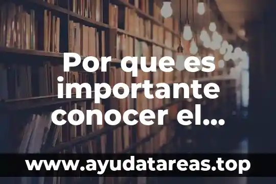 Por que es importante conocer el proceso de envejecimiento