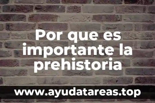 Por que es importante las tribus urbanas 3 Por que es importante la prehistoria