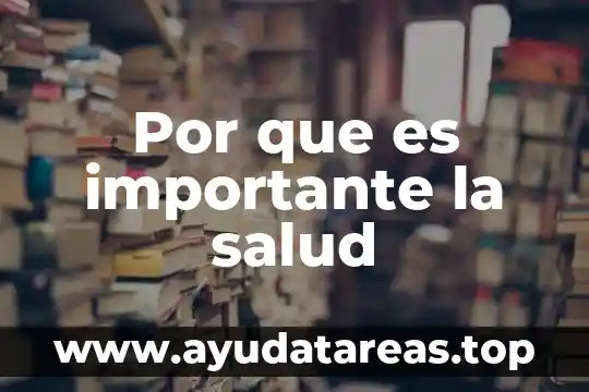 Imágenes que es el proceso salud enfermedad concepto 8 Por que es importante la salud