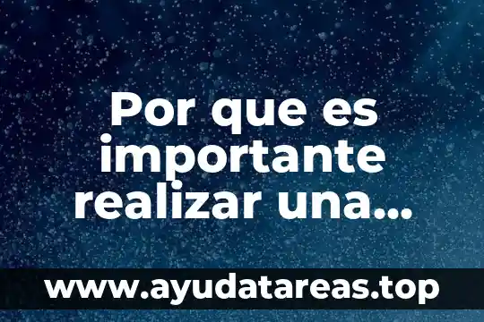 Por que es importante realizar una tesis