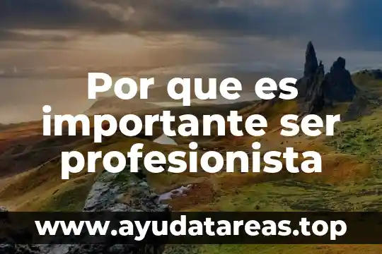 Que es ser creyente 3 Por que es importante ser profesionista