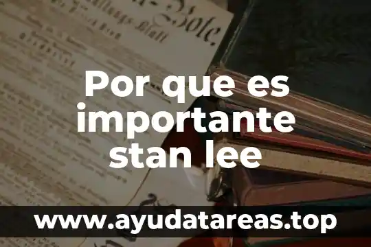 Por que es importante el cuidado del agua 6 Por que es importante stan lee