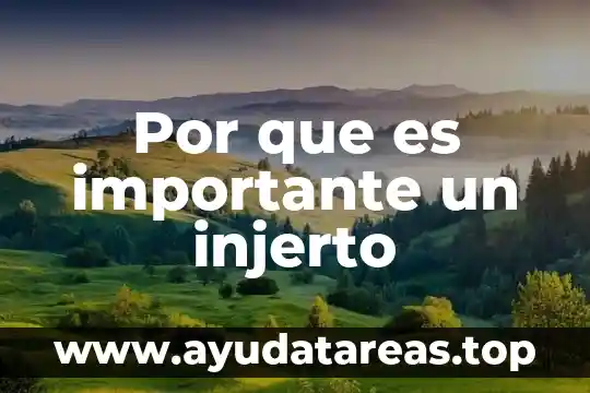 Que significa ansi-sparc por que es importante 5 Por que es importante un injerto