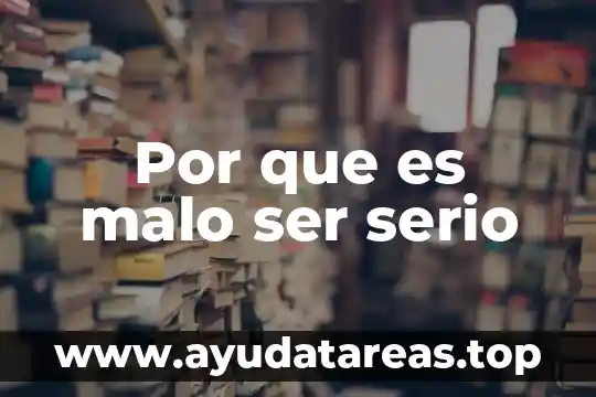 Que es ser trapito 3 Por que es malo ser serio