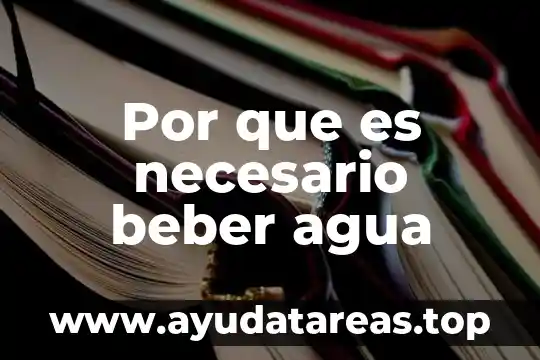 Que significa beber agua pura y que es agua pura 3 Por que es necesario beber agua