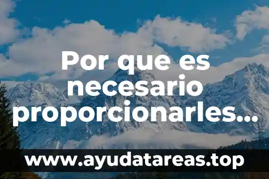 Por que es necesario proporcionarles a los archivos monenclaturas