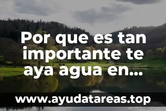 Por que es importante aser educacion 8 Por que es tan importante te aya agua en marte
