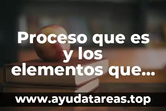 Que es una historieta elementos que conforman su estructura 6 Proceso que es y los elementos que lo lo conforman