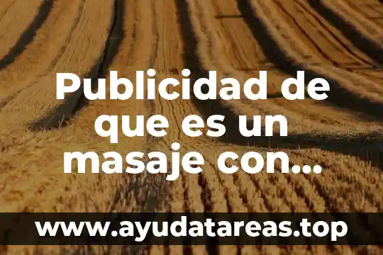 Que es el logotipo y el magotipo en la publicidad 6 Publicidad de que es un masaje con vela