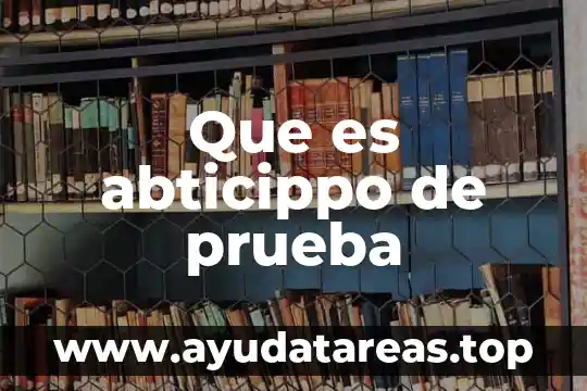 Que es prueba de agua y tono de maquillaje 6 Que es abticippo de prueba