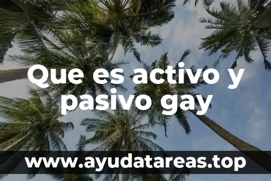 Xxx porno la maestra enseña que es ser gay 3 Que es activo y pasivo gay