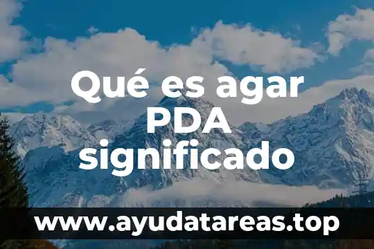 Que es una tesis jurisprudencial significado 5 Qué es agar PDA significado