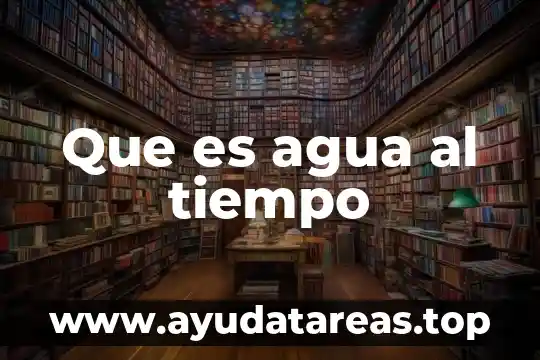 Que es la otan y que objetivos persiguen 5 Que es agua al tiempo