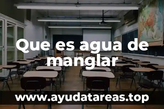 Que es hamamelis agua 7 Que es agua de manglar